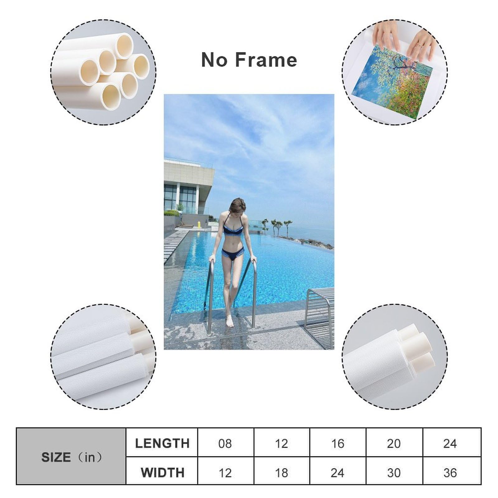 Amazon.co.jp: GENERIC 久保ユリカ 水着ポスター 女優・歌手・アイドル